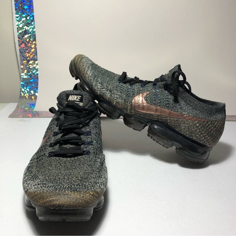 Nike Vapormax Flynit Explorer Dark Bronze Black Men’s Size 12.5